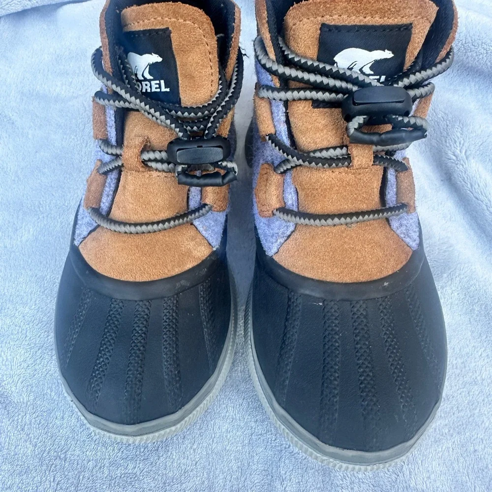 Sorel Out N About‎ IV Classic Waterproof Duck Boots Kids Sz 3.